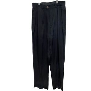 Tommy Bahama Women’s Black High‎ Waisted Silk Dress Pants Size 8